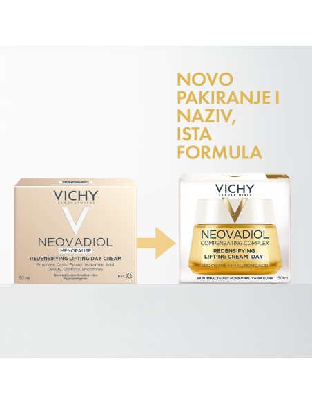 Vichy Neovadiol Dnevna krema s obnavljajućim kompleksom za popunjavanje i podizanje kože. suha koža Vichy Neovadiol Dnevna krema s obnavljajućim kompleksom za popunjavanje i podizanje kože. suha koža
