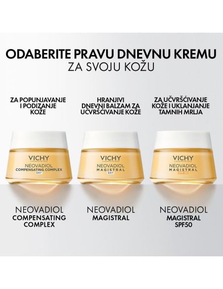 Vichy Neovadiol Dnevna krema s obnavljajućim kompleksom za popunjavanje i podizanje kože. suha koža Vichy Neovadiol Dnevna krema s obnavljajućim kompleksom za popunjavanje i podizanje kože. suha koža