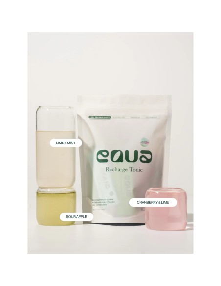 Equa Recharge Tonic Mix Pack, Brusnica i limeta, Zelena jabuka  i Limeta Equa Recharge Tonic Mix Pack, Brusnica i limeta, Zelena jabuka  i Limeta