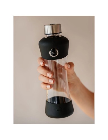 Equa staklena boca, silikonska zaštita, BPA, BPF i BPS-free Equa staklena boca, silikonska zaštita, BPA, BPF i BPS-free