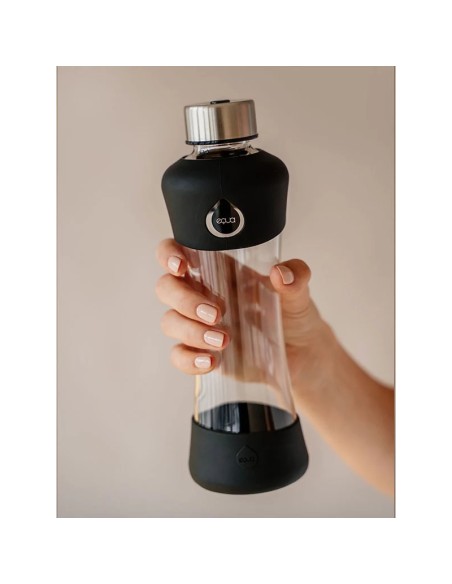 Equa staklena boca, silikonska zaštita, BPA, BPF i BPS-free Equa staklena boca, silikonska zaštita, BPA, BPF i BPS-free