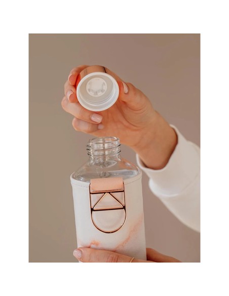 Equa staklena boca navlaka od umjetne kože, BPA free