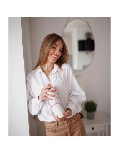 Equa staklena boca navlaka od umjetne kože, BPA free