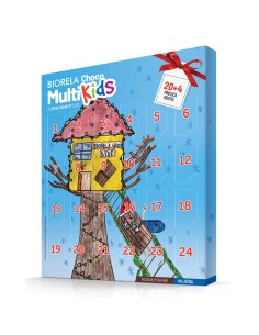 Biorela Choco Multi Kids čokoladice adventski kalendar 20+4 čokoladice gratis 2