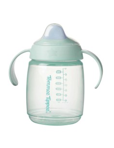 Tommee Tippee Trainer šalica s anatomskim usnikom i poklopcem 6 mj+