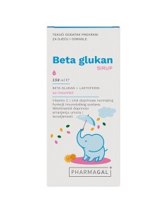 Pharmagal Beta Glukan sirup 1+1 Promo pakiranje 2