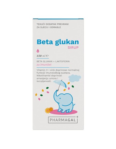 Pharmagal Beta Glukan sirup 1+1 Promo pakiranje