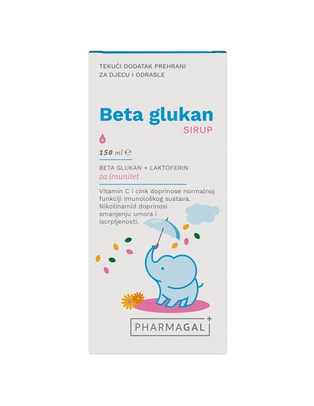 Pharmagal Beta Glukan sirup 1+1 Promo pakiranje