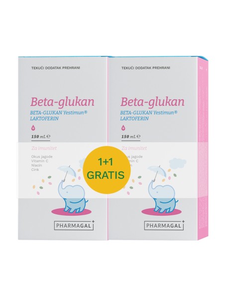 Pharmagal Beta Glukan sirup 1+1 Promo pakiranje