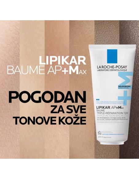 La Roche-Posay Lipikar AP+Max balzam sa trostrukim djelovanjem