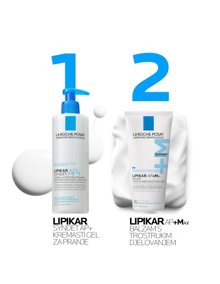 La Roche-Posay Lipikar AP+Max balzam sa trostrukim djelovanjem