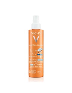 Vichy Capital Soleil Dječje Vodeni fluid u spreju za sunčanje SPF 50 Water resist