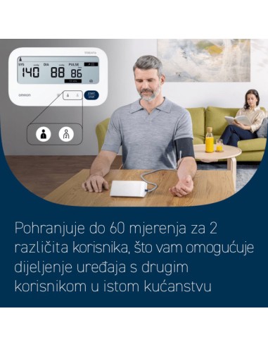 Omron tlakomjer M3 Comfort Afib za nadlakticu
