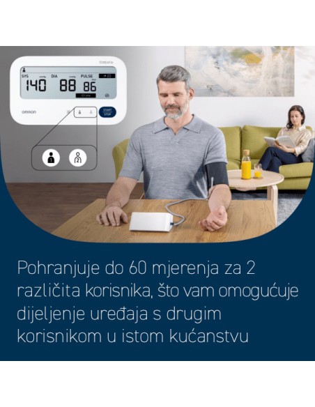 Omron tlakomjer M3 Comfort Afib za nadlakticu