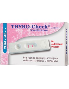 Salveo Veda Lab Thyro Check Brzi test za detekciju smanjene aktivnosti štitnjače u punoj krvi