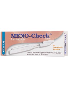 Salveo Veda Lab Meno Check 2 testa za detekciju folikulostimulirajućeg hormona (FSH) u mokraći