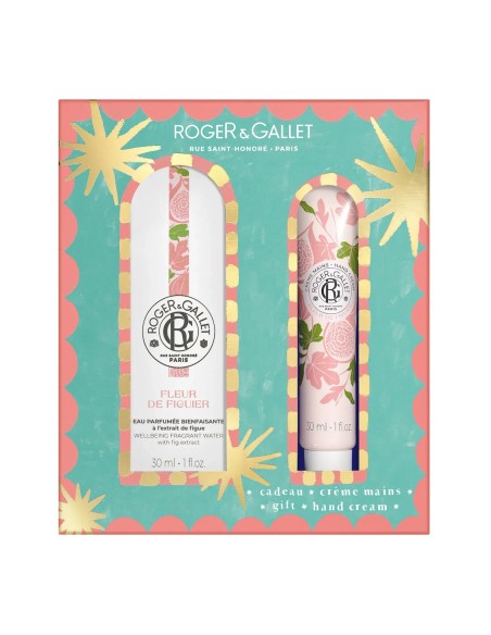 Roger & Gallet Božićni Set 2025 mirisna vodica + krema za ruke Smokva Promo pakiranje