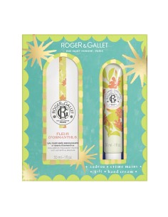 Roger & Gallet Božični Set 2025 mirisna vodica + krema za ruke Osmanthus Promo pakiranje