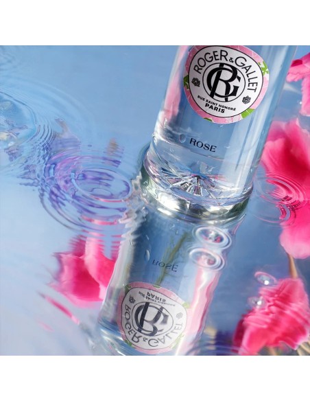 Roger & Gallet Božični Set 2025 mirisna vodica + krema za ruke Ruža Promo pakiranje