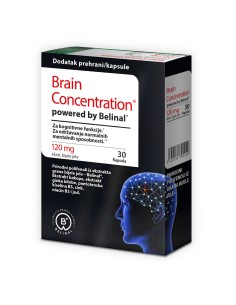 Belinal Brain Concentration kapsule, dodatak prehrani