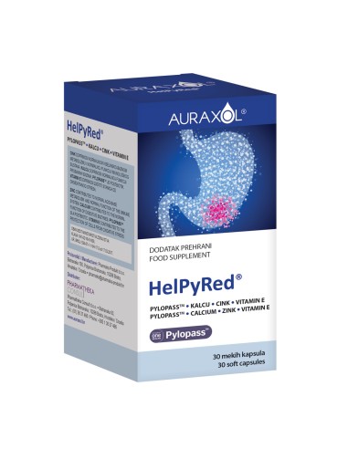 Auraxol HelPyRed kapsule, dodatak prehrani