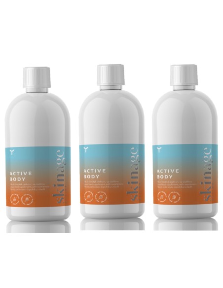 Yasenka Skinage Active Body tekućina, dodatak prehrani 2+1 PROMO