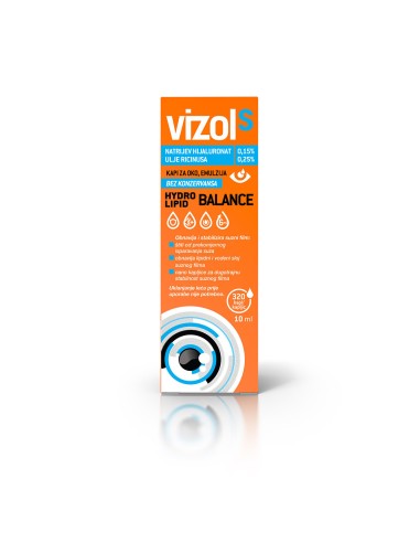 Vizol S Hydro Lipid Balance Kapi za oči