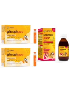 Medex Gelee Royale junior ampule, dodatak prehrani 2 kom + POKLON Betaimmune Junior