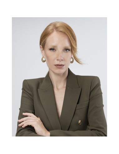 Farma Bijoux Hipoalergene naušnice Bug Hoops Gold Wow4