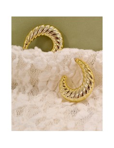 Farma Bijoux Hipoalergene naušnice Bug Hoops Gold Wow4 2