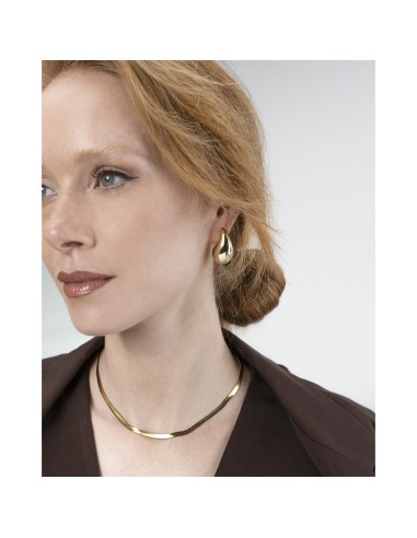 Farma Bijoux Hipoalergene naušnice Gold Drop Wow10