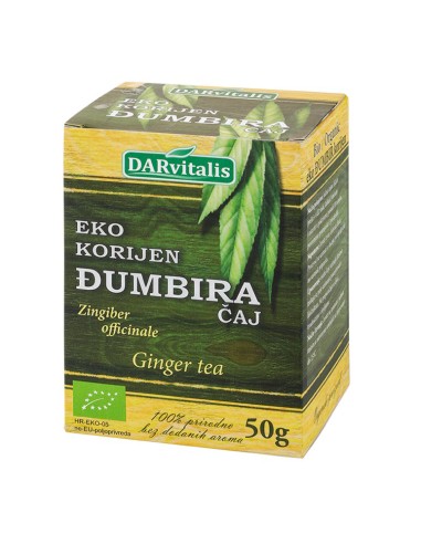 Darvitalis Eko Đumbir čaj, dodatak prehrani