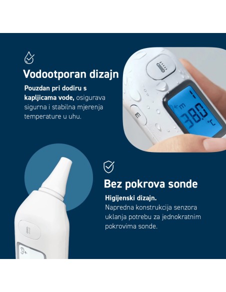 Omron ušni toplomjer Gentle Temp 533