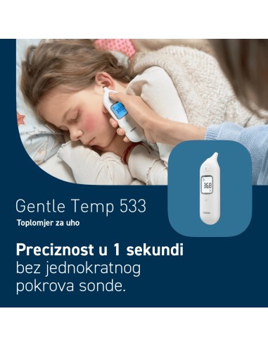 Omron ušni toplomjer Gentle Temp 533