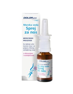 Dolorgiet med Morska voda Sprej za nos s ehinacejom i eukaliptusom