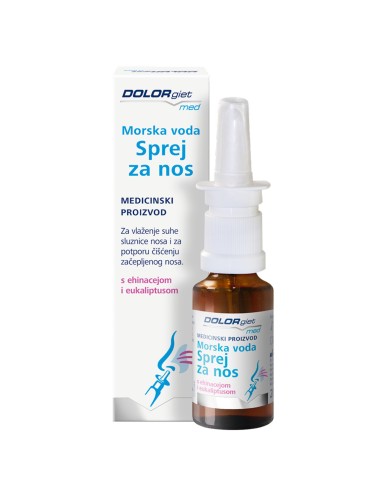 Dolorgiet med Morska voda Sprej za nos s ehinacejom i eukaliptusom