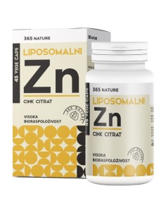 365 Nature Liposomalni cink citrat kapsule, dodatak prehrani