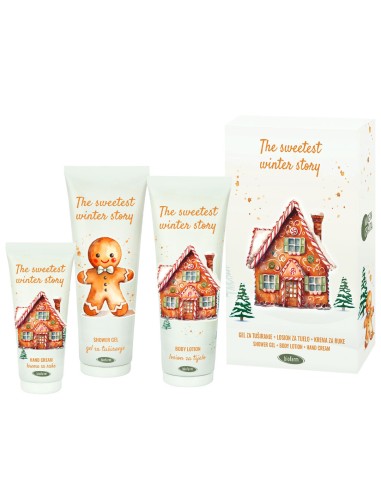 Biofarm The sweetest winter story gel za tuširanje + losion + krema Promo pakiranje