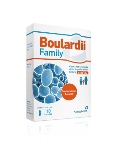 Hamapharm Boulardii Family kapsule, dodatak prehrani