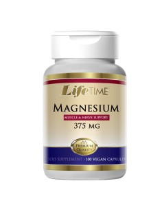 LifeTime Magnezij 375 + Vitamin B6 kapsule, dodatak prehrani