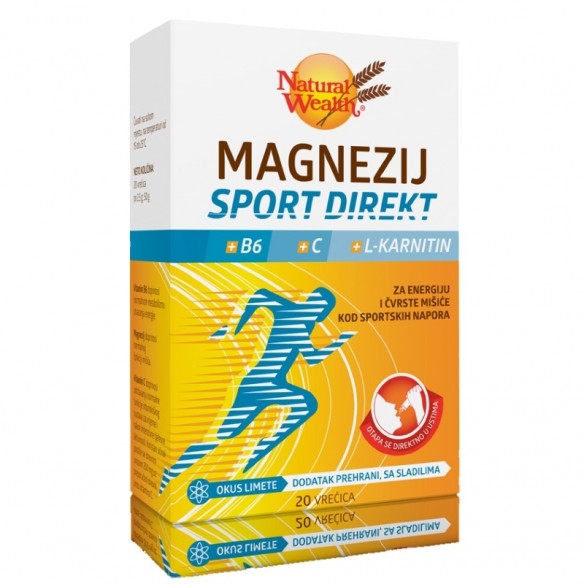 NAtural Wealth Magnezij Sport direkt