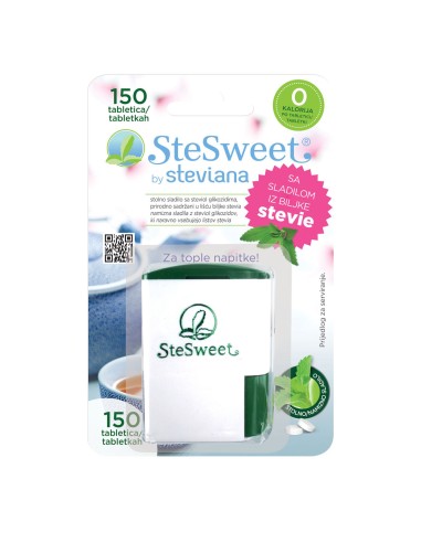 SteSweet Stevia u tabletama, dodatak prehrani