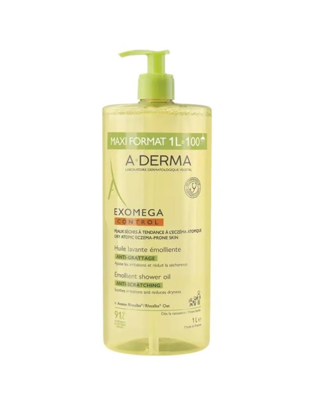 A-derma Exomega Control Emolijentno ulje za tuširanje