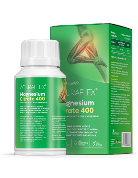 Nutrilago Acuraflex Magnesium Citrate 400 , dodatak prehrani