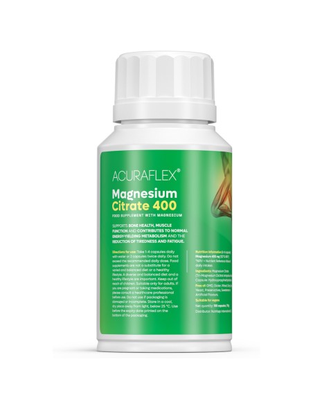 Nutrilago Acuraflex Magnesium Citrate 400 , dodatak prehrani