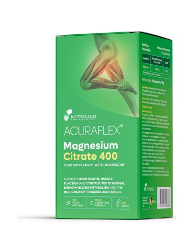 Nutrilago Acuraflex Magnesium Citrate 400 , dodatak prehrani