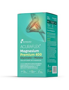 Nutrilago Acuraflex Magnesium Premium 400, dodatak prehrani 2