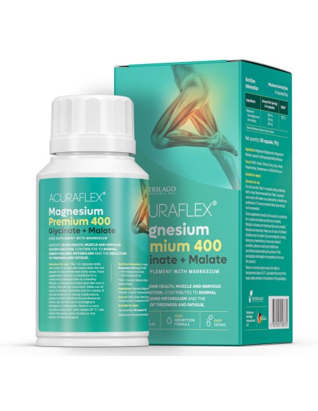 Nutrilago Acuraflex Magnesium Premium 400, dodatak prehrani