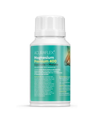 Nutrilago Acuraflex Magnesium Premium 400, dodatak prehrani