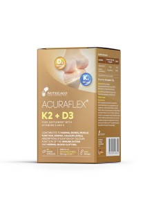 Nutrilago Acuraflex K2 + D3 kapsule, dodatak prehrani 2